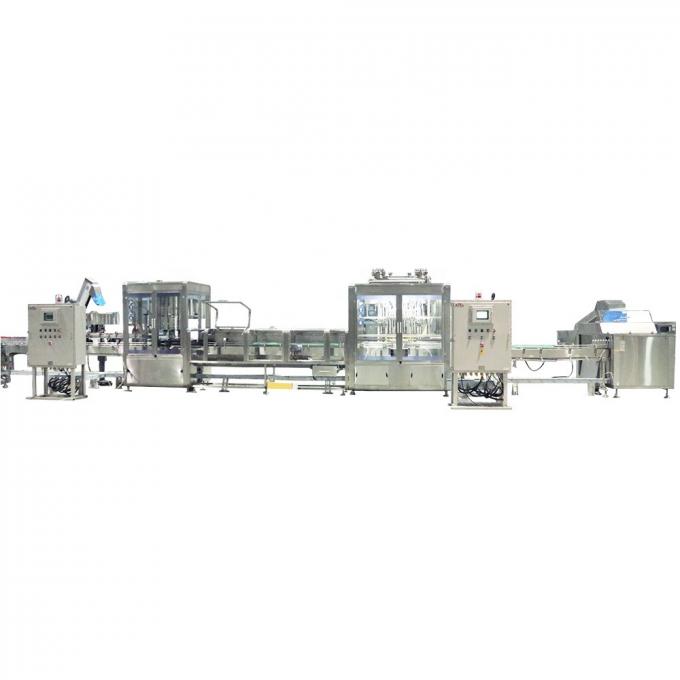 Hot Pet Bottle Shampoo Bottle Automatic Filling and Capping Machine