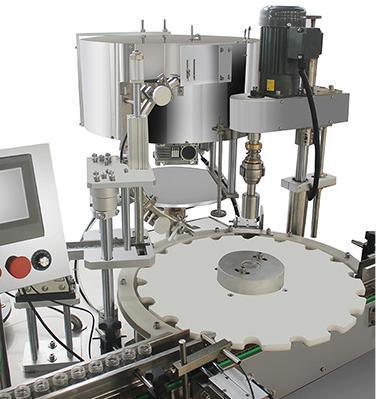 Mesin Pengisian Botol Otomatis 20-50BPM 2-100ml Mesin Pengisian dan Pembatasan Cairan Otomatis Stainless Steel 0